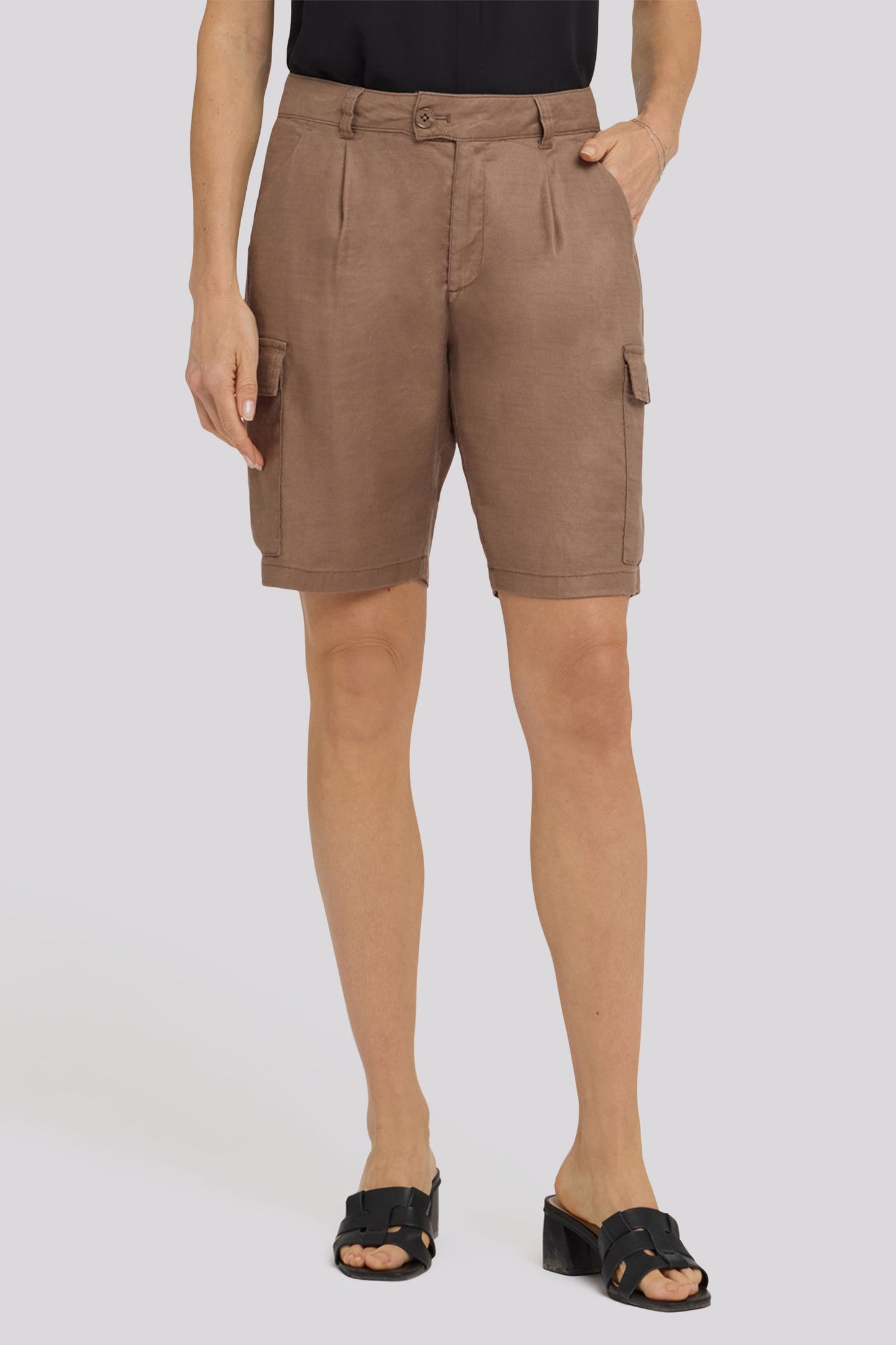 Cargo Bermuda Shorts - Toasted Coconut