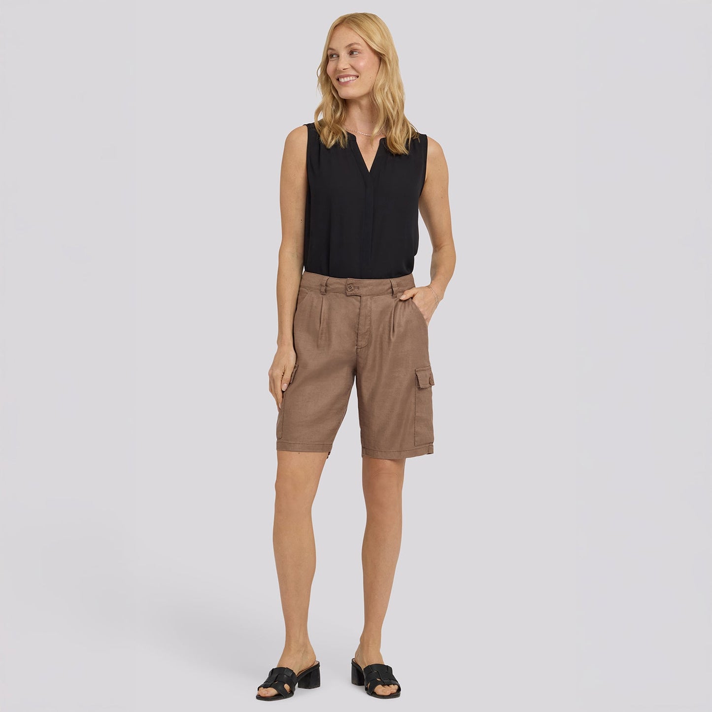Cargo Bermuda Shorts - Toasted Coconut