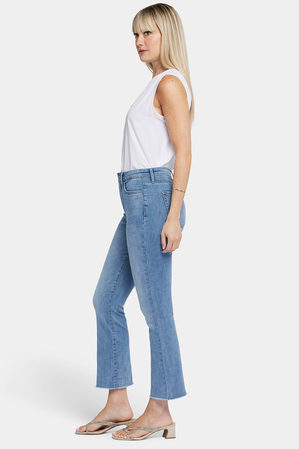 Slim Bootcut Ankle Jeans - Crescent Shore