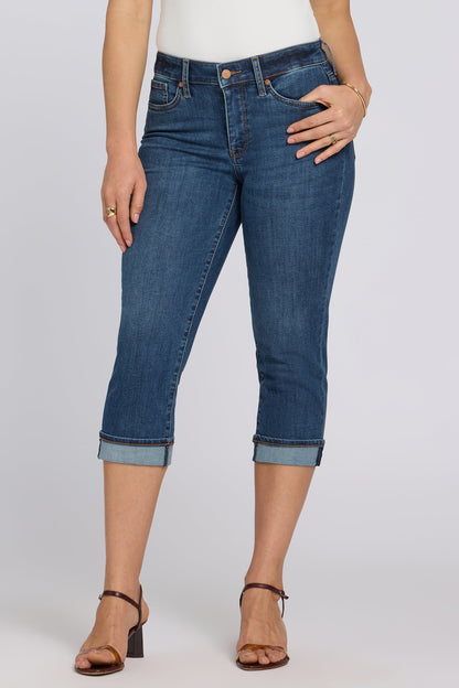 Marilyn Straight Crop Jeans - Sunset Villa