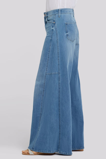 Nova Super Wide Leg Jeans - Vista Lakes