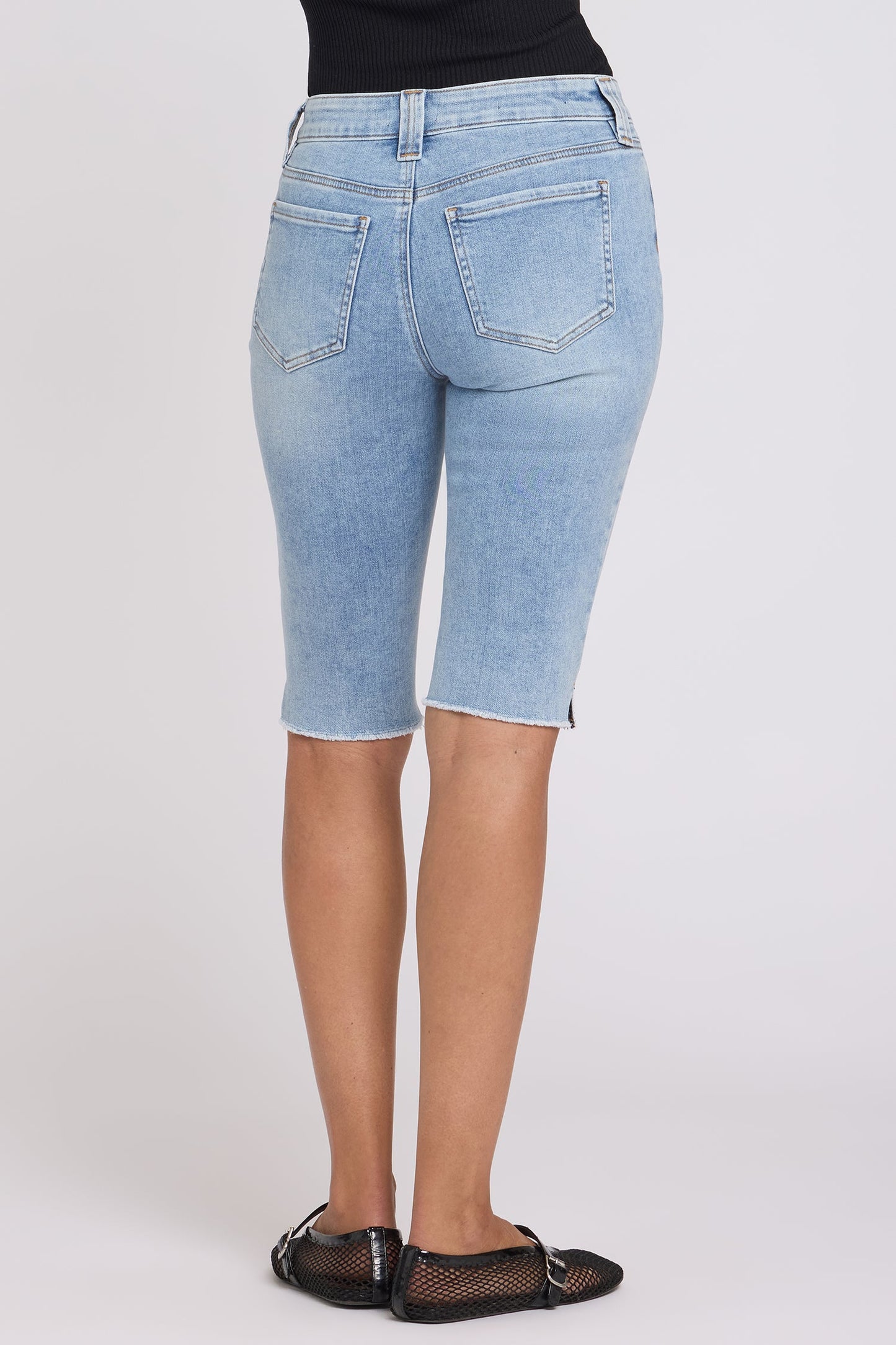 Sophie Bike Capri Jeans - Mist Springs