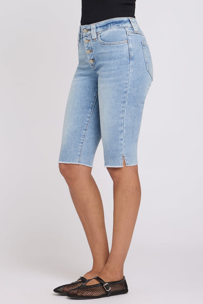 Sophie Bike Capri Jeans - Mist Springs