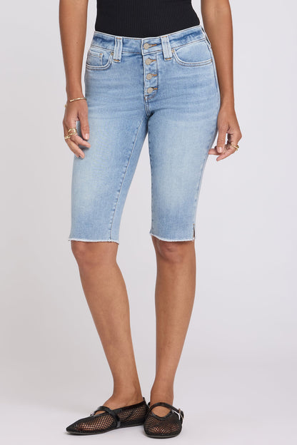 Sophie Bike Capri Jeans - Mist Springs