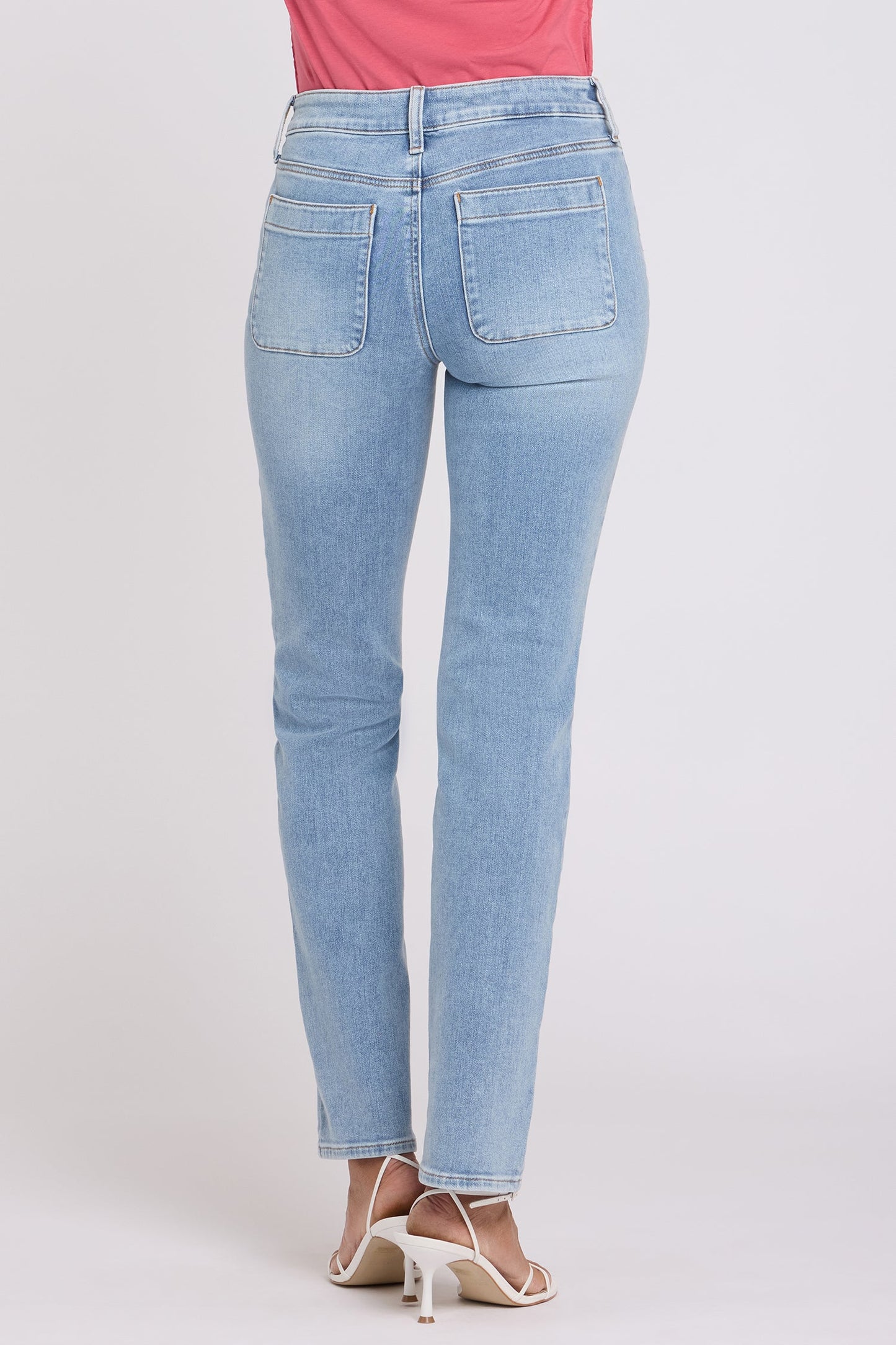 Marilyn Straight Jeans - Mist Springs