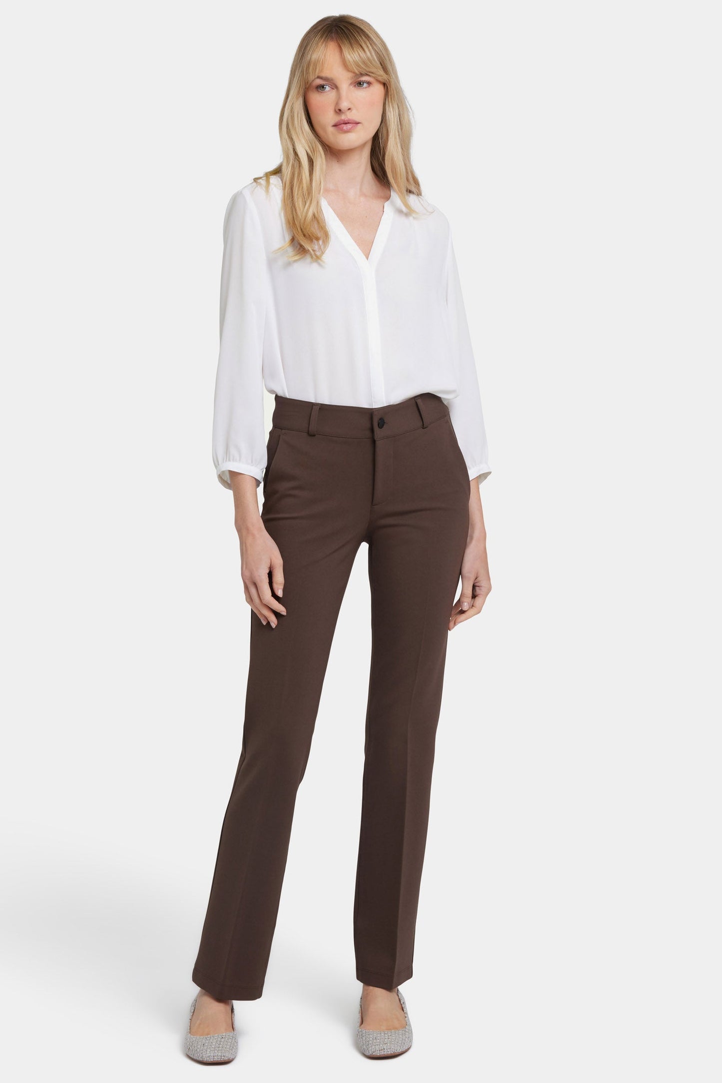 Classic Trouser Pants - Coffee Bean