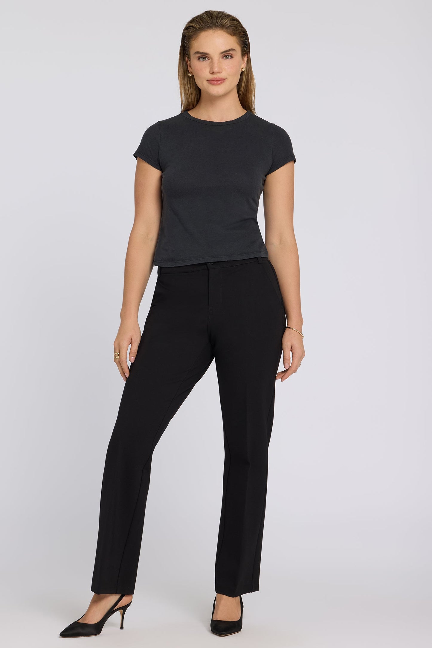 Bella Trouser Pants - Black