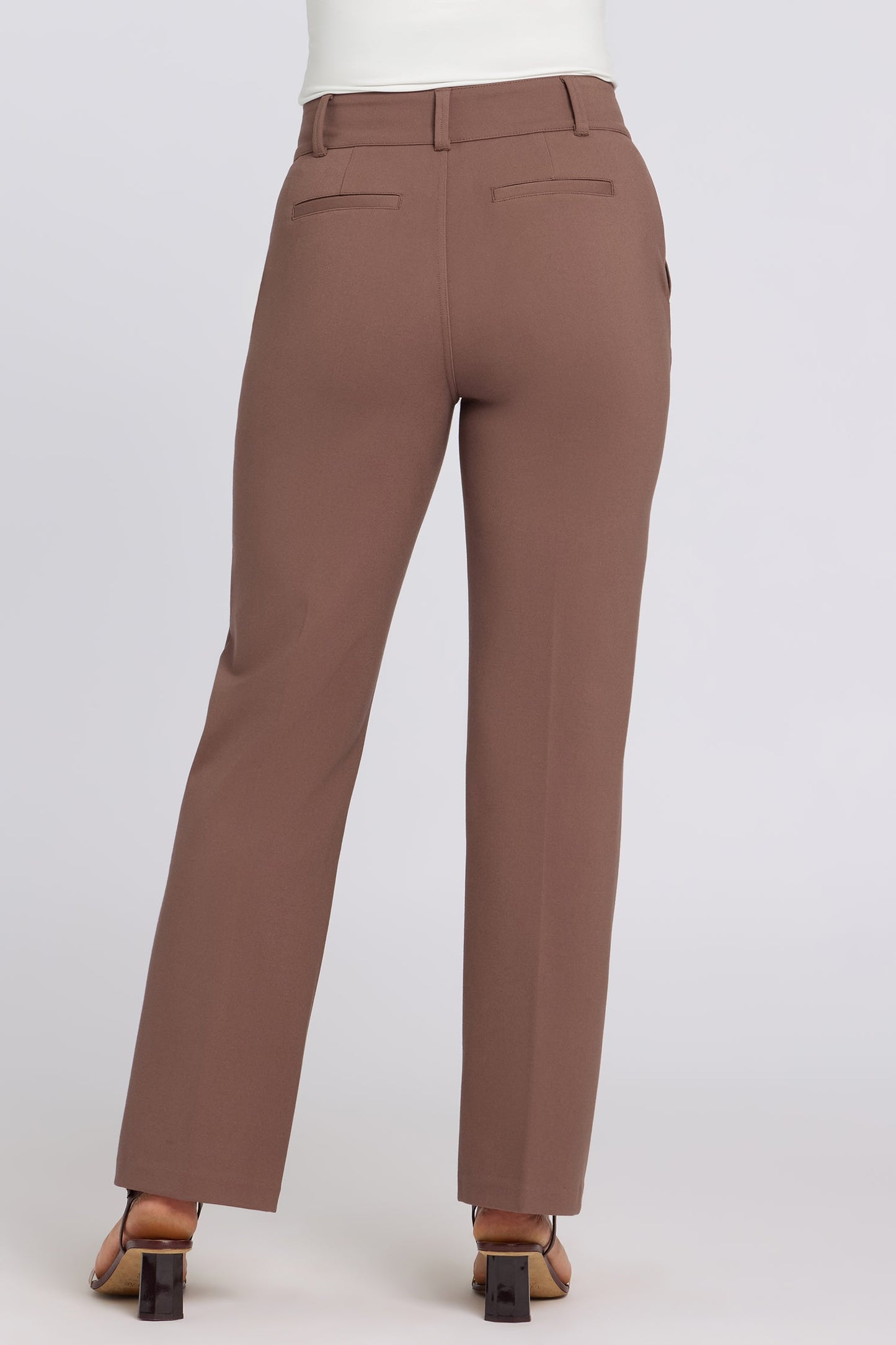 Bella Trouser Pants - Deep Taupe