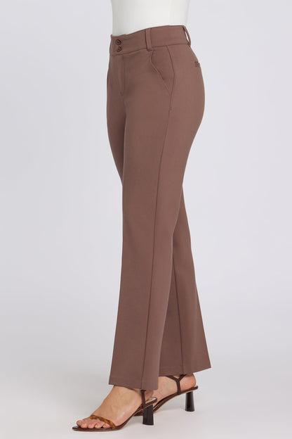Bella Trouser Pants - Deep Taupe