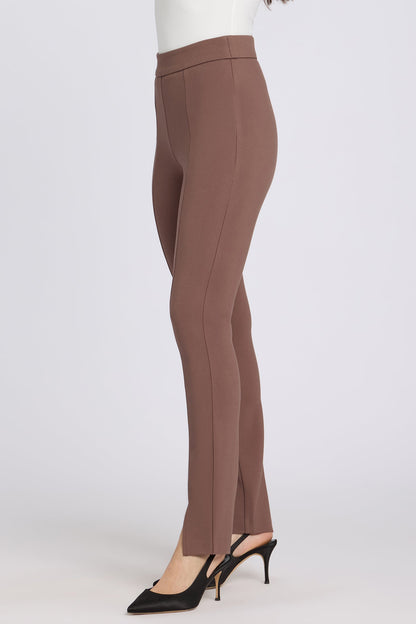 Zelda Pull-On Pants - Deep Taupe