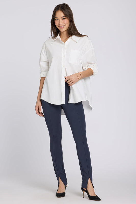 Zelda Pull-On Pants - Oxford Navy
