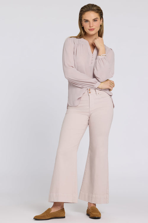 Mia Palazzo Ankle Jeans - Rock Flower