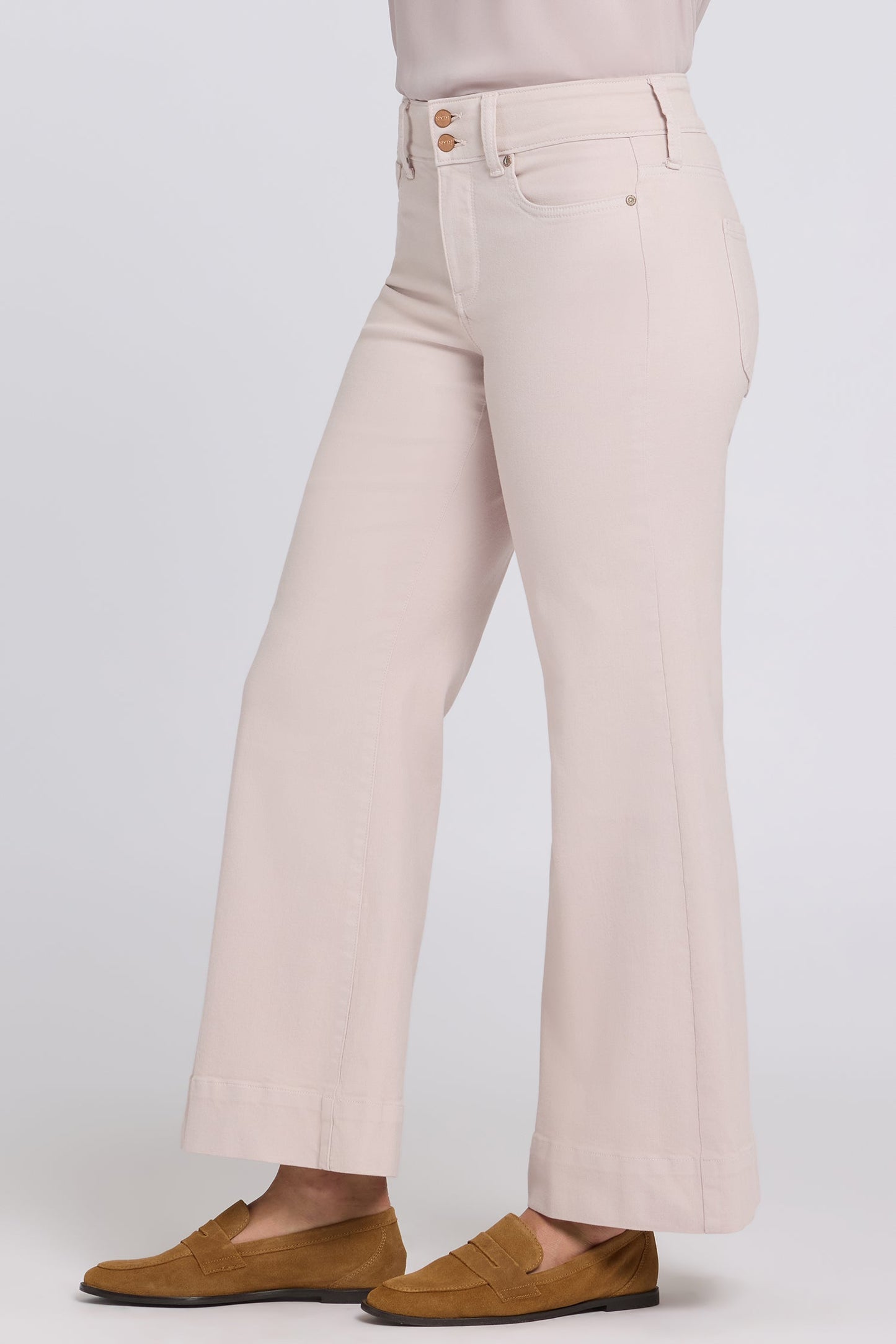 Mia Palazzo Ankle Jeans - Rock Flower