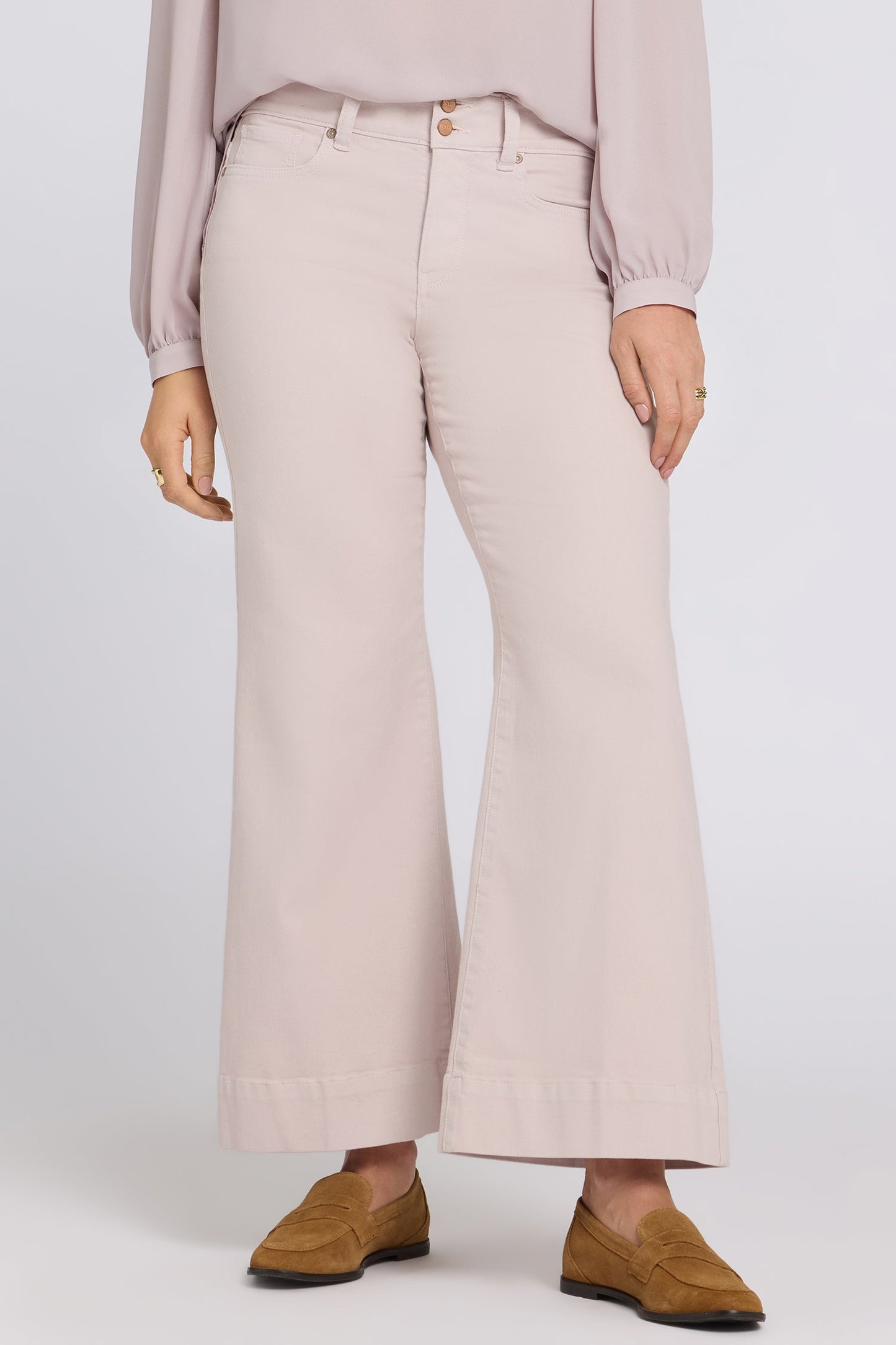 Mia Palazzo Ankle Jeans - Rock Flower