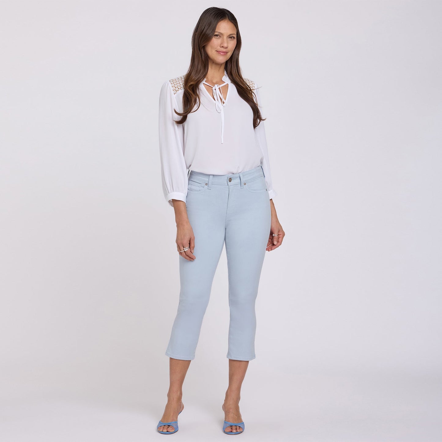 Chloe Capri Jeans - Blue Clover