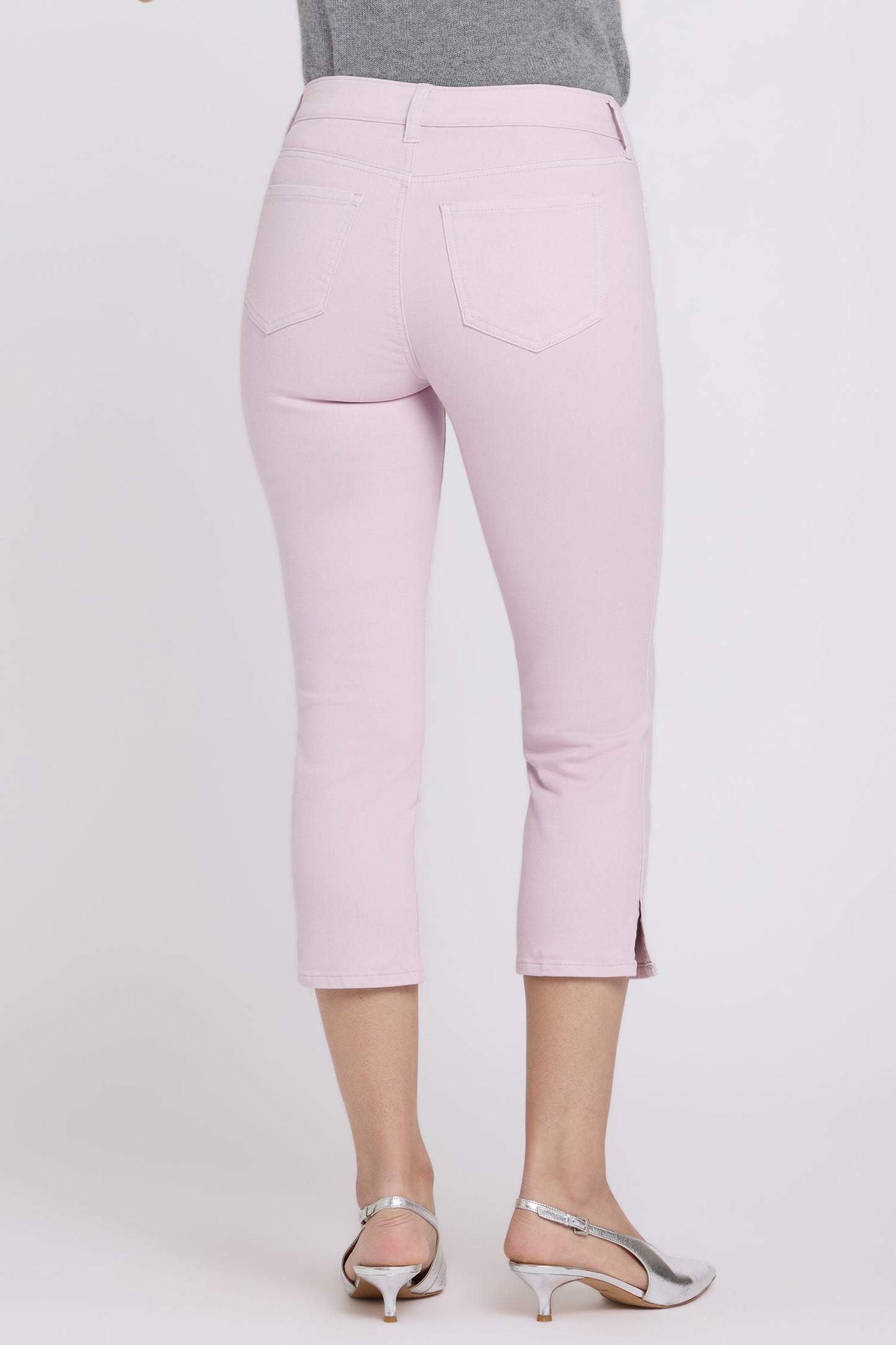 Chloe Capri Jeans - Light Lilac