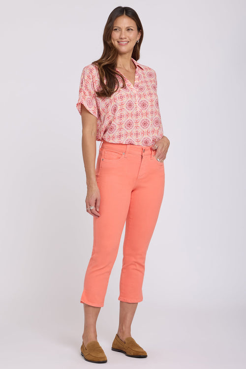 Chloe Capri Jeans - Peachiness