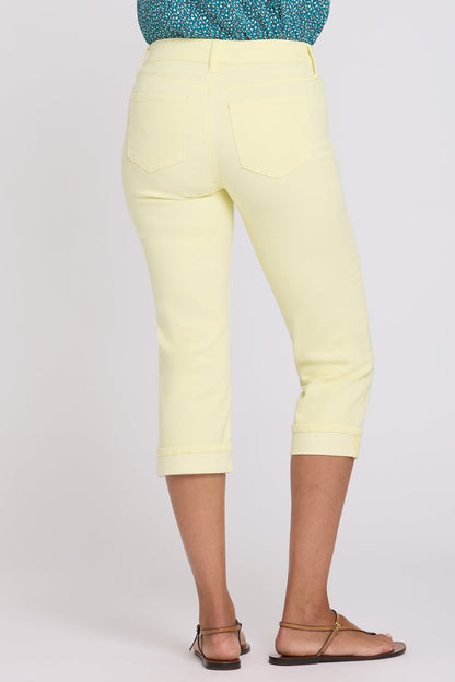 Marilyn Straight Crop Jeans - Chardonnay