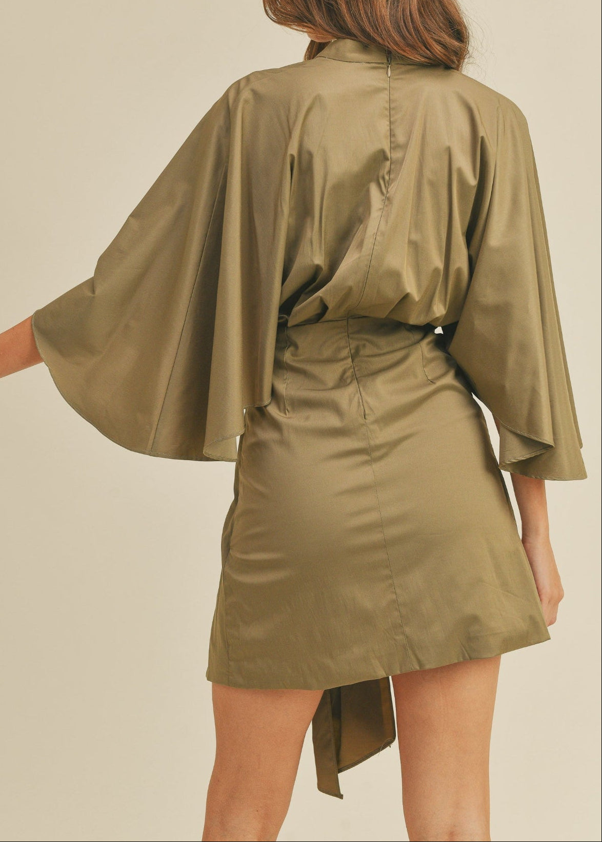 DAKOTA DRAPED MINI DRESS