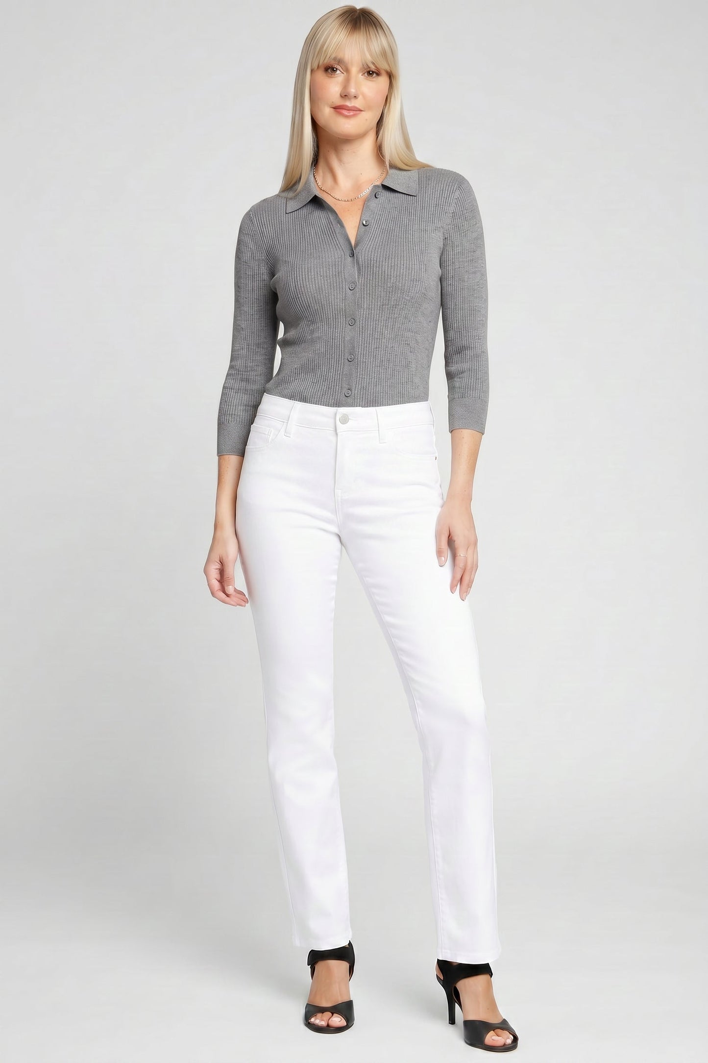 Ellison Straight Jeans - Optic White