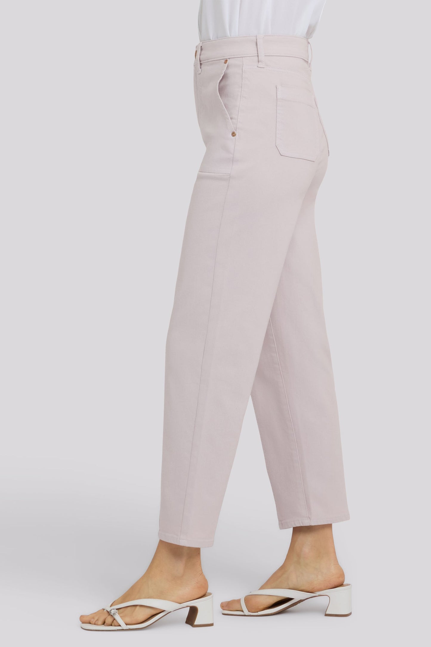 Kasey Stovepipe Ankle Jeans - Rock Flower