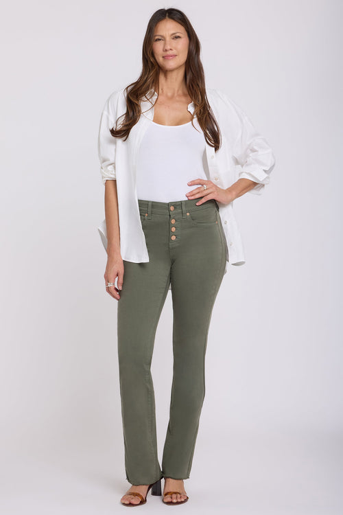 Barbara Bootcut Jeans - Desert Green