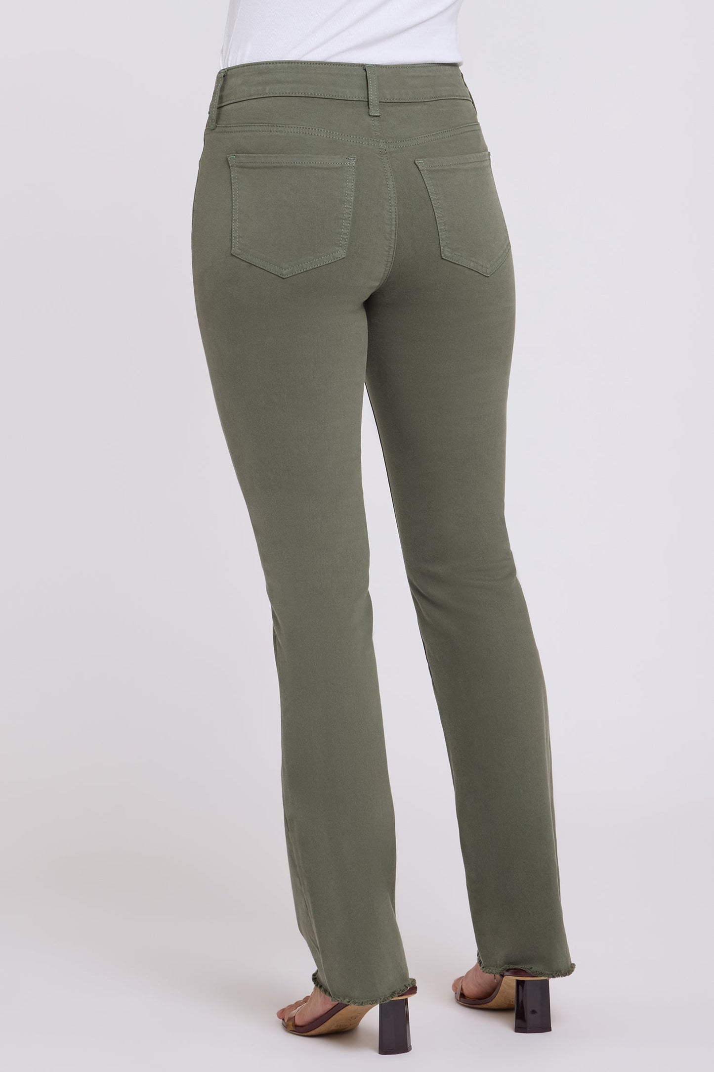 Barbara Bootcut Jeans - Desert Green