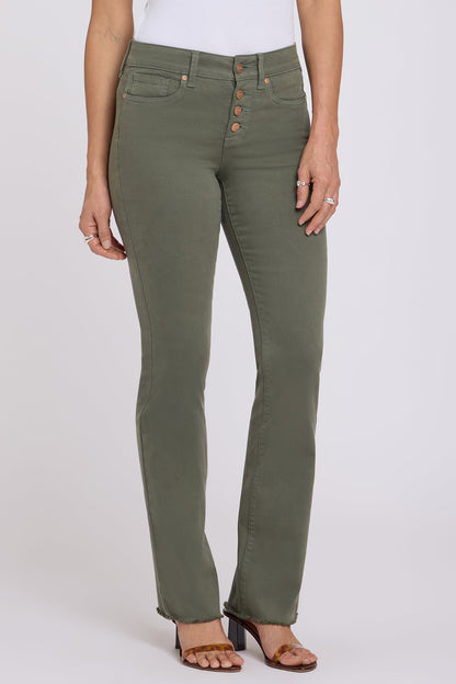 Barbara Bootcut Jeans - Desert Green