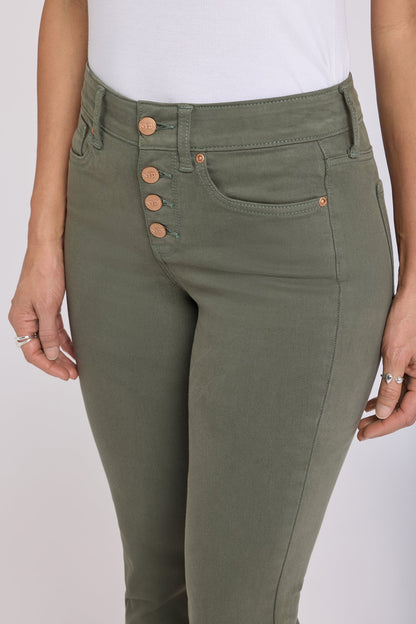 Barbara Bootcut Jeans - Desert Green