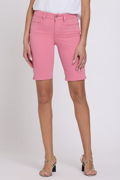 Briella 11 Inch Denim Shorts - Desert Rose