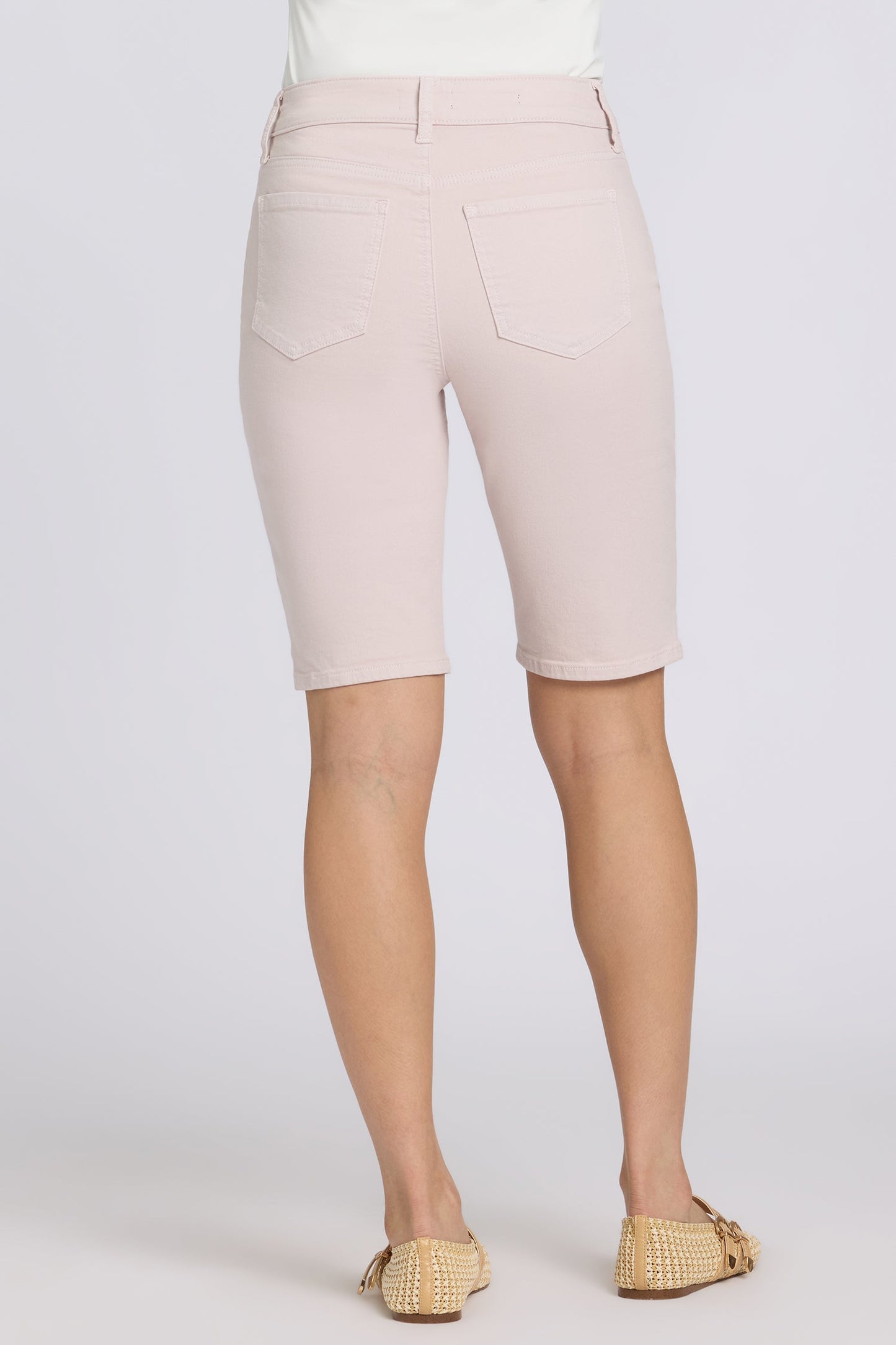 Briella 11 Inch Denim Shorts - Rock Flower