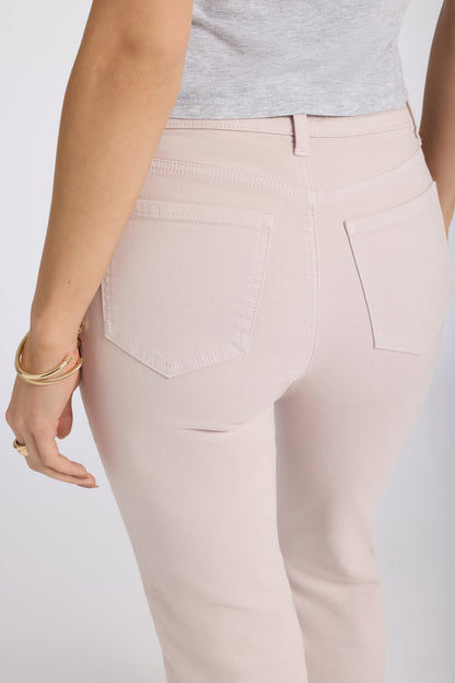 Marilyn Straight Ankle Jeans - Rock Flower