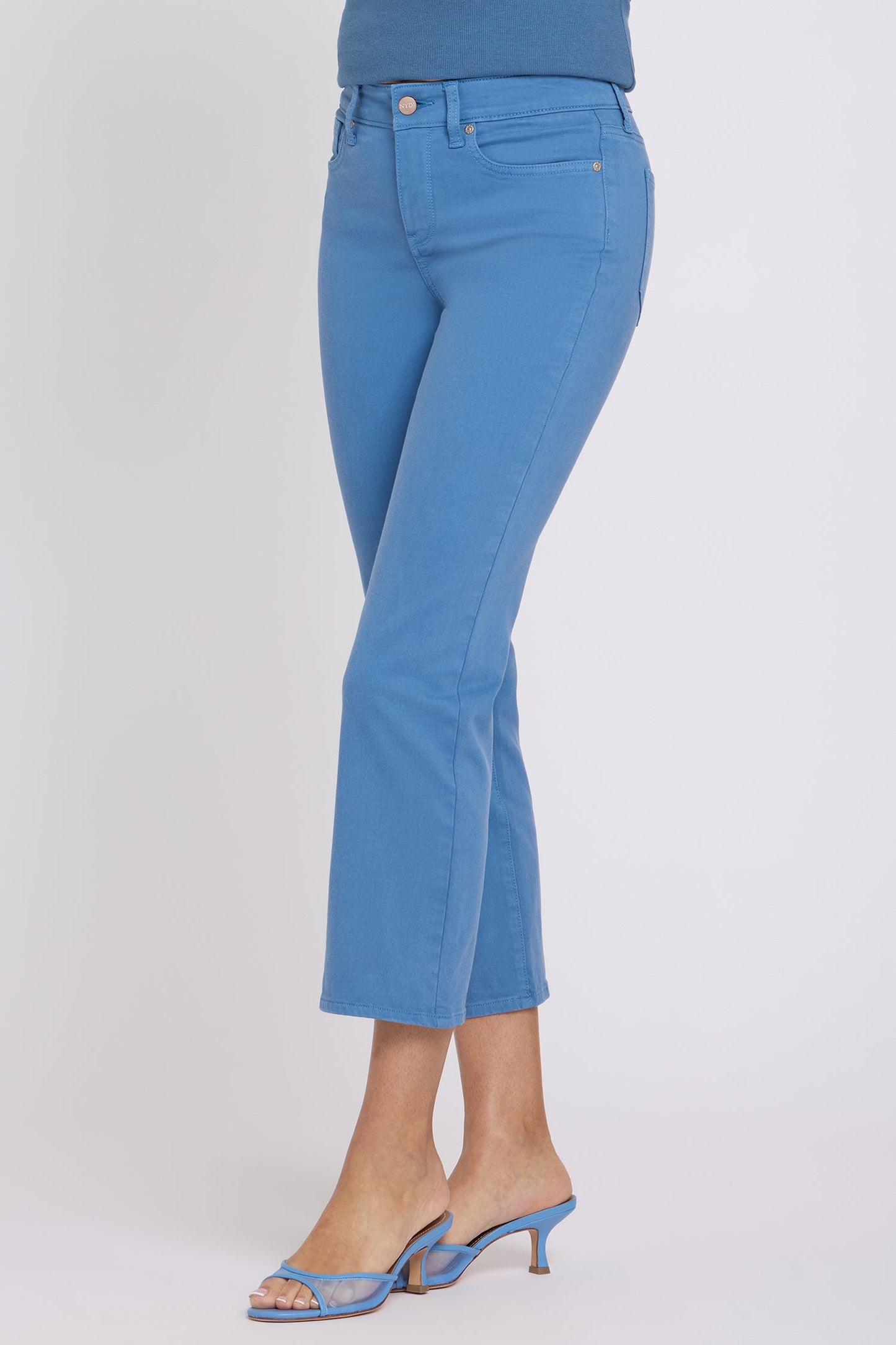 Marilyn Straight Ankle Jeans - Seven Seas