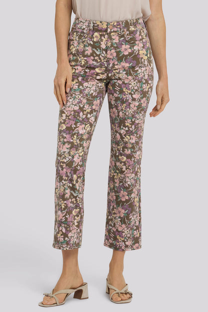 Marilyn Straight Ankle Jeans - Earth Blooms