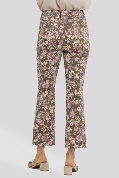 Marilyn Straight Ankle Jeans - Earth Blooms