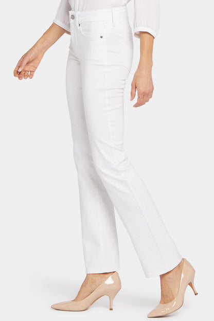 Marilyn Straight Jeans - Optic White