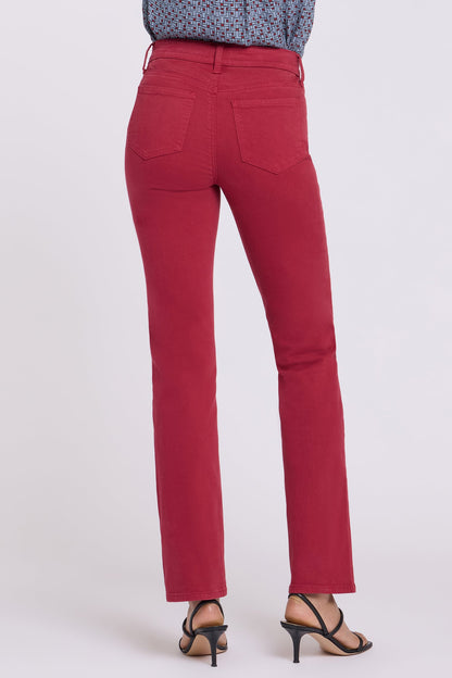 Marilyn Straight Jeans - Beaujolais