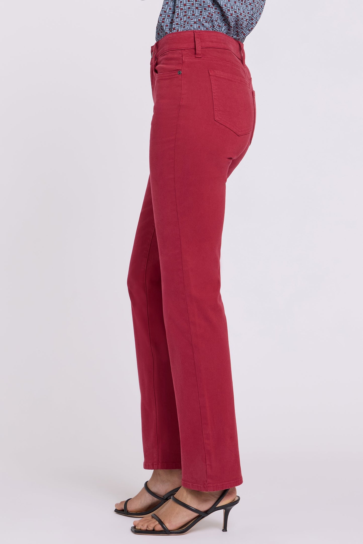 Marilyn Straight Jeans - Beaujolais