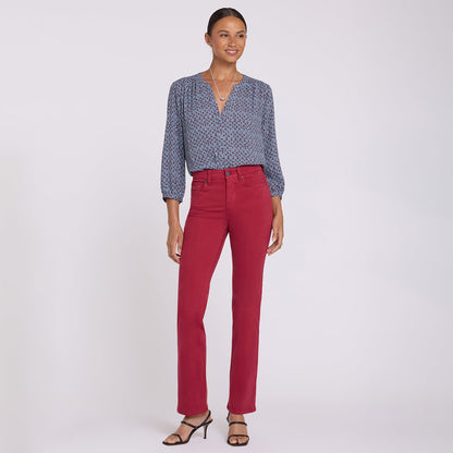 Marilyn Straight Jeans - Beaujolais