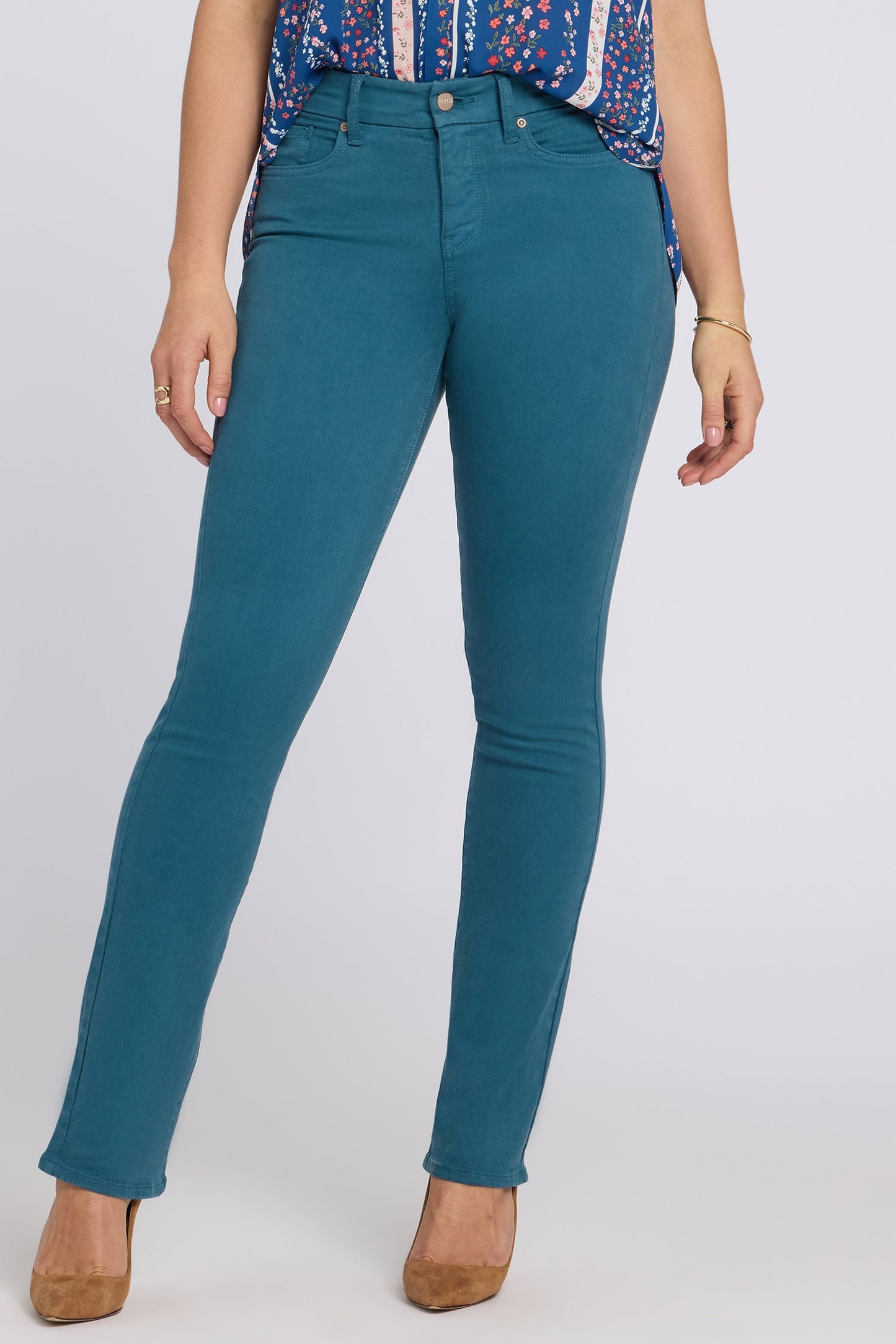 Waist-Match™ Marilyn Straight Jeans - Blue Lake