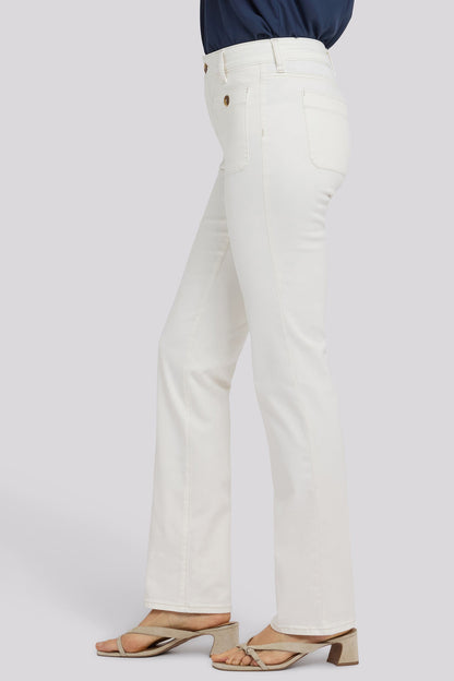 Marilyn Straight Jeans - Vintage White