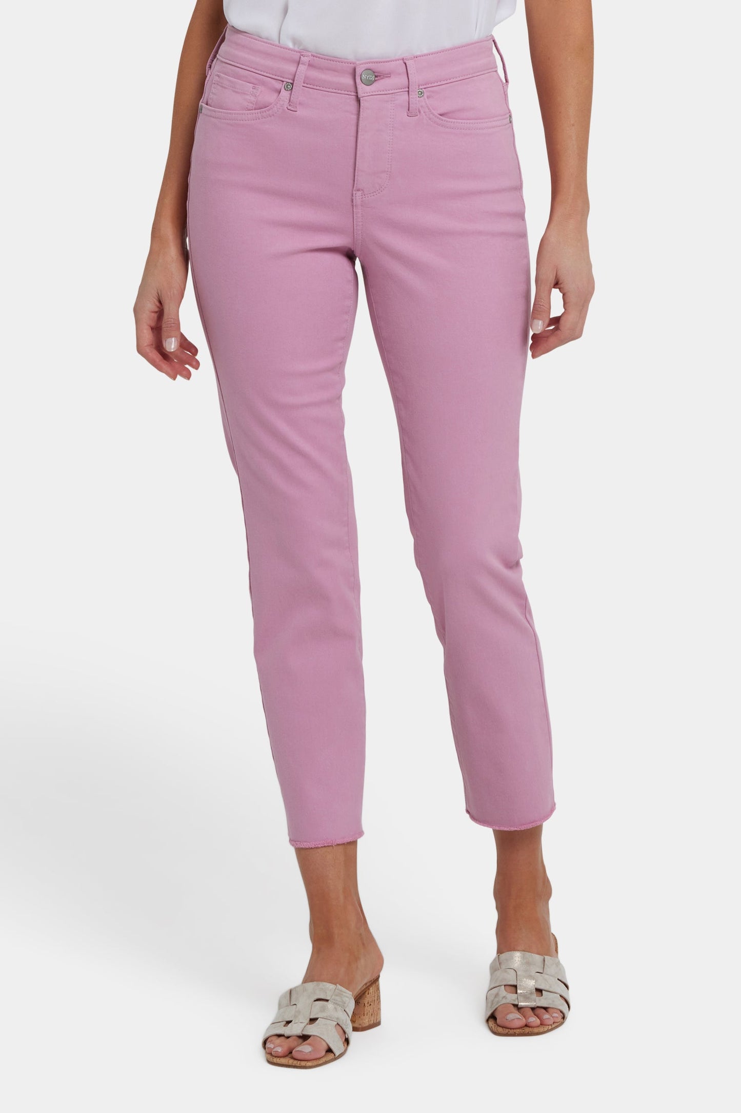 Sheri Slim Ankle Jeans - Ballet