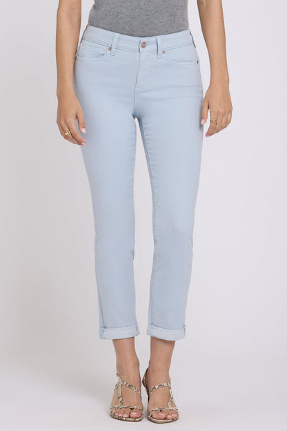 Sheri Slim Straight Ankle Jeans - Blue Clover