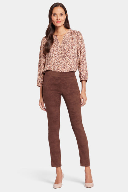 Basic Legging Pants - Dark Chocolate