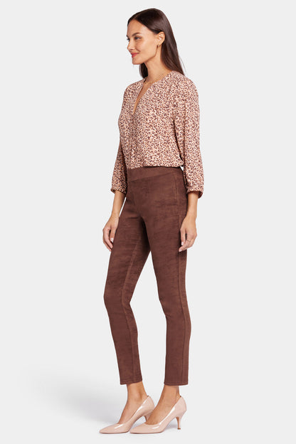 Basic Legging Pants - Dark Chocolate