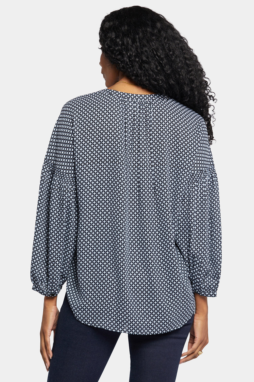 Paulina Peasant Blouse - Diamond Peak