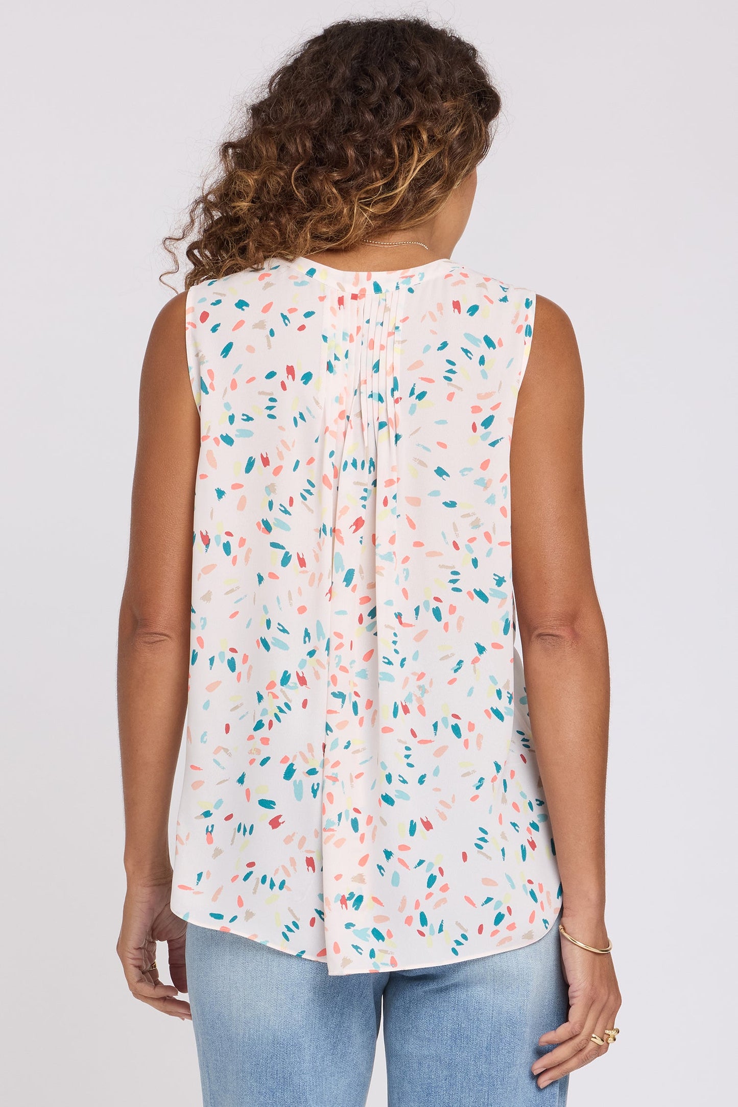 Sleeveless Pintuck Blouse - Jubilee