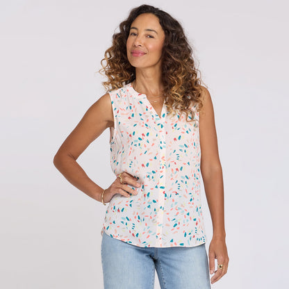 Sleeveless Pintuck Blouse - Jubilee