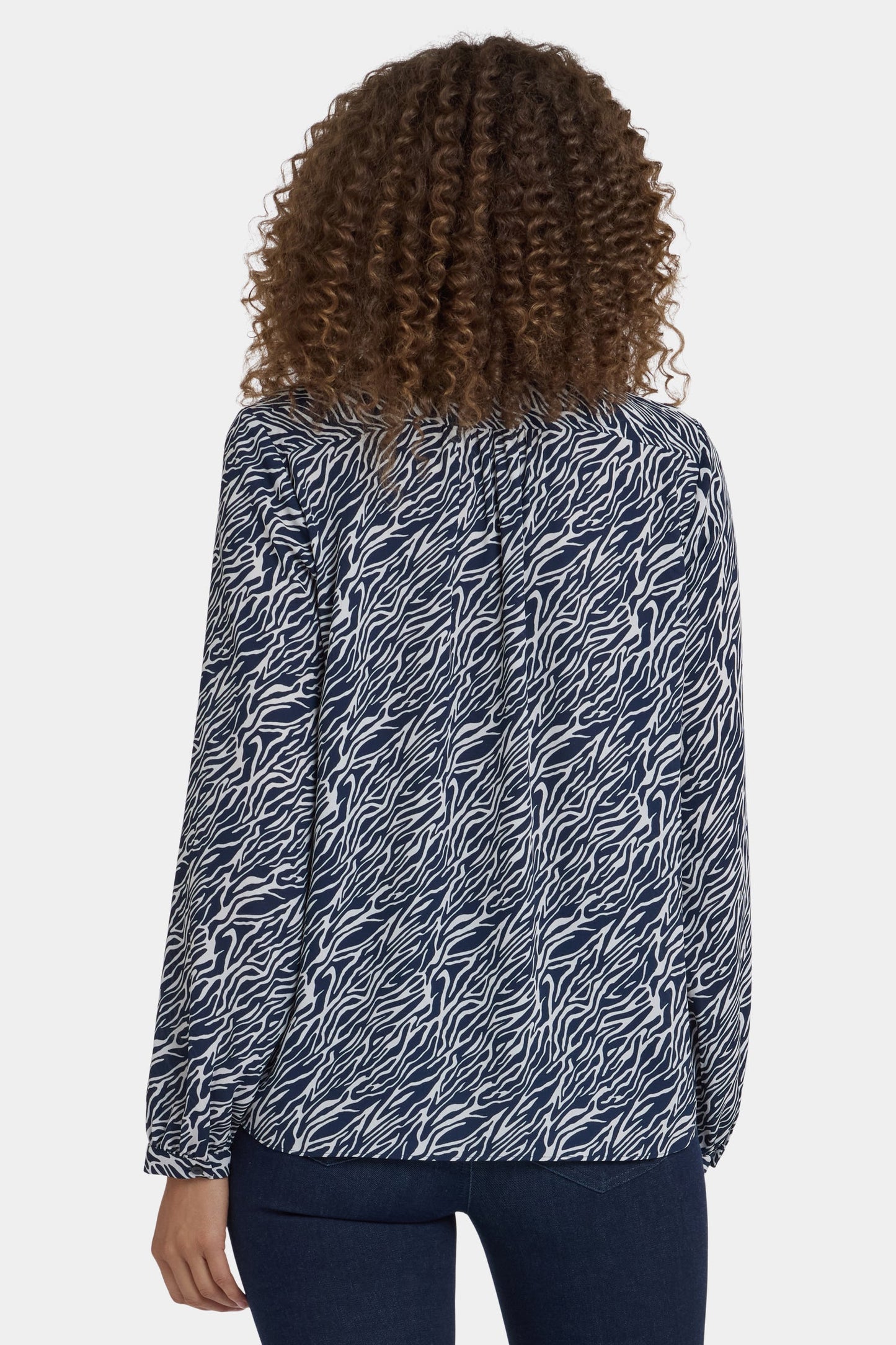 Modern Blouse - Vintage Zebra