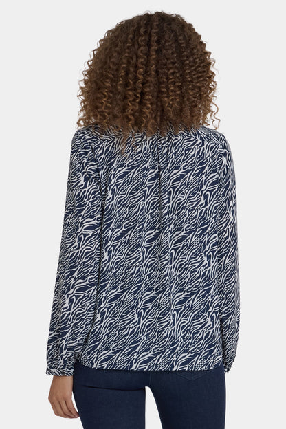 Modern Blouse - Vintage Zebra